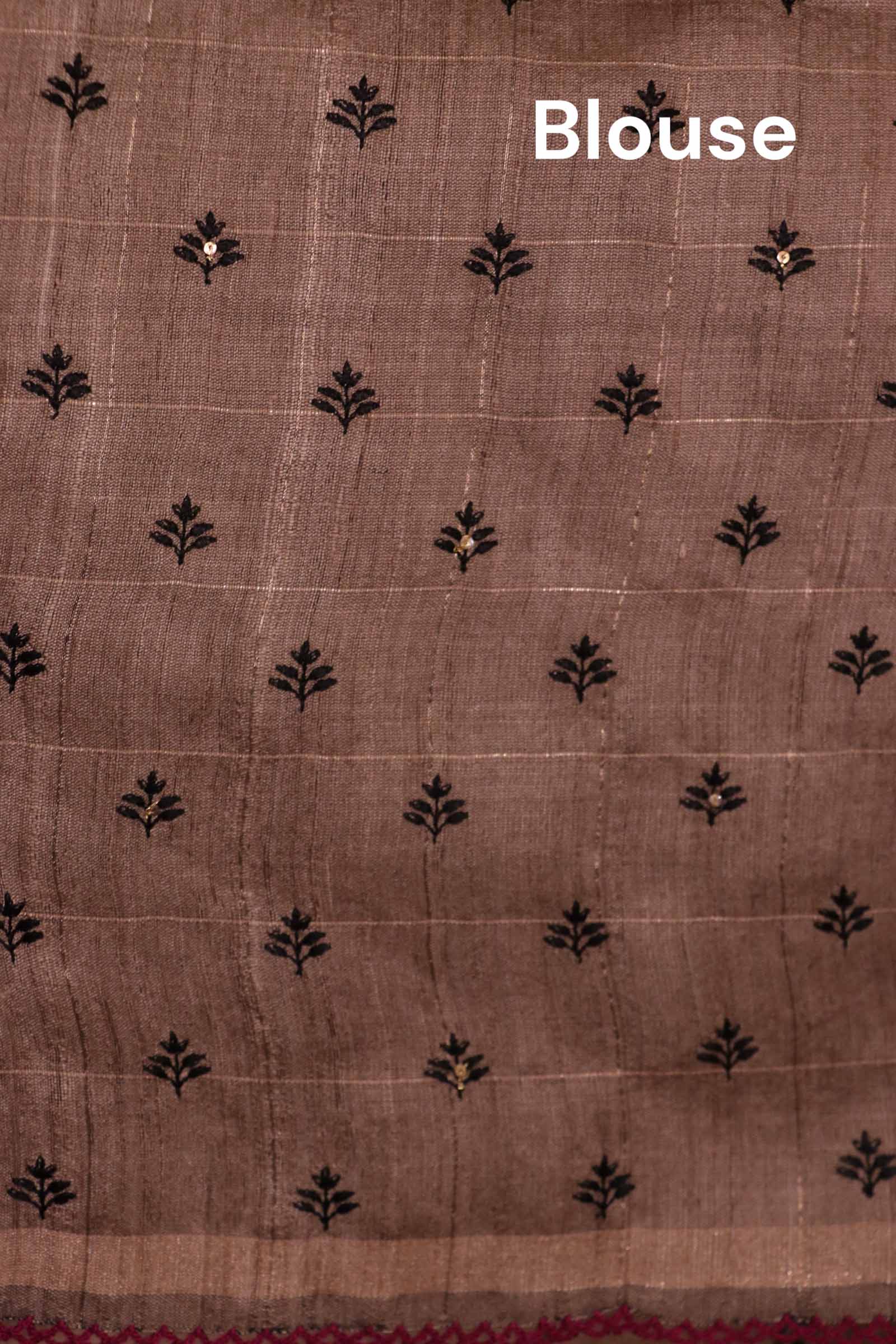 Handloom Pure Tussar Silk Saree AL209558